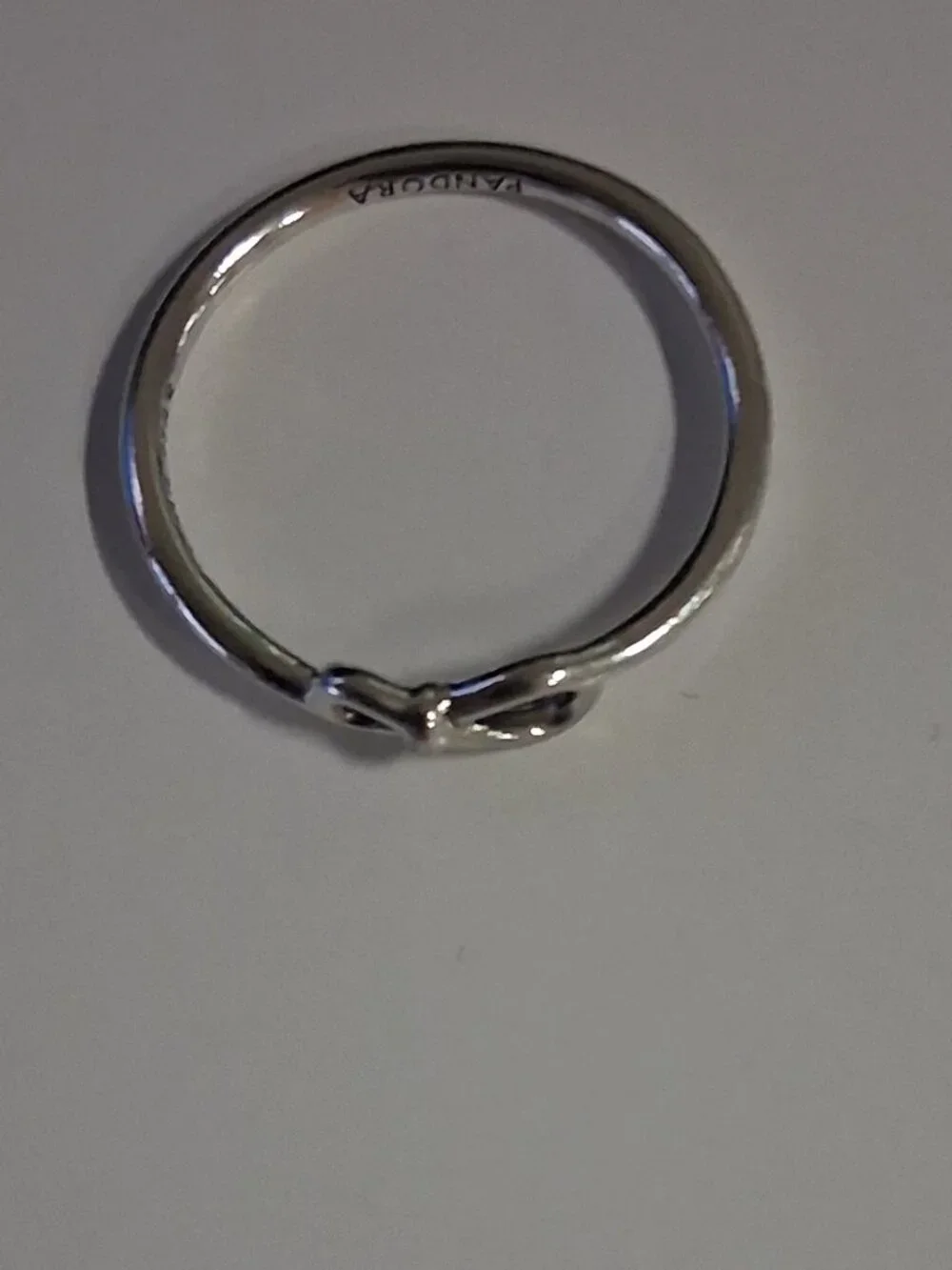 Pandora 198898C00-58 Infinity Knot Ring – Sterling Silver – Size 8.5